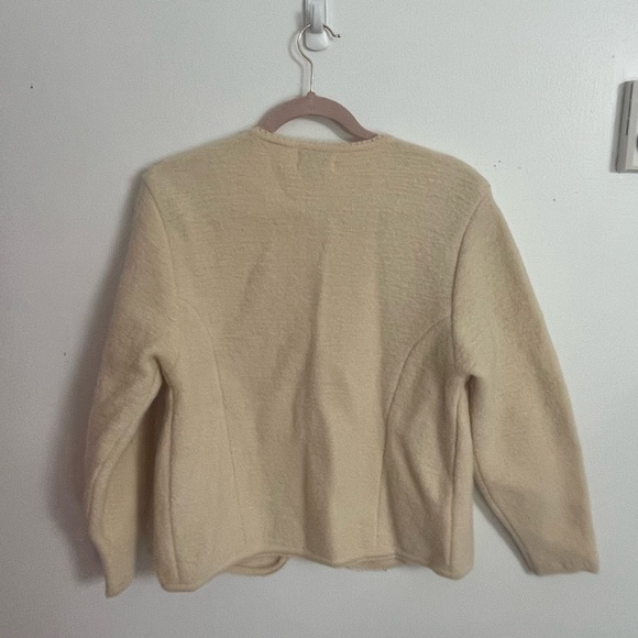 Wool cream sweater - Picture 2 of 3